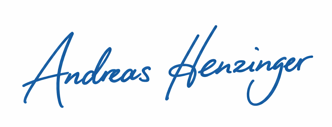 Unterschrift Andreas Henzinger